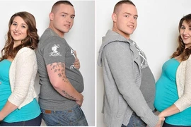 Chàng trai..."mang thai" cùng lúc với người yêu