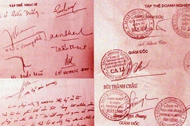  Điều tra hai công ty giả con dấu và chữ ký