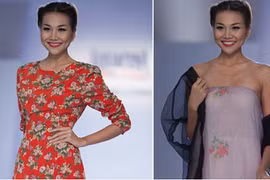 Thanh Hằng rạng ngời trong trang phục mong manh