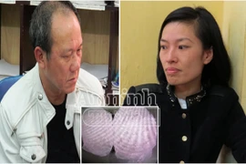 Bắt gọn cặp uyên ương vận chuyển 1 kg ma túy đá