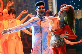 Sau sự cố lộ ngực, Ngân Khánh tham gia Bước nhảy Hoàn vũ 2014