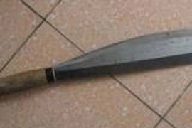 Đang ngủ, bé 3 tuổi bị chú tâm thần chém vào đầu