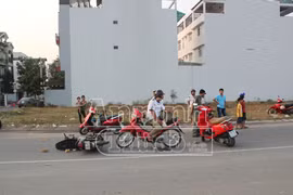 Vướng dây thả diều, một người nhập viện cấp cứu