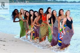 Top11 Hoa hậu Biển quyến rũ trong chiếc sarong