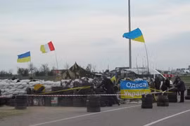 Ukraine: Nổ trạm kiểm soát gần Odessa, 7 người bị thương