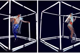 Thí sinh Next top "nghịch dại" với bóng đèn, hóa thành người ngoài hành tinh