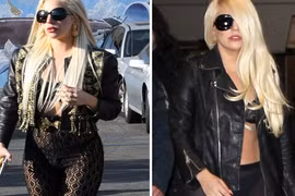 Lady Gaga quên...mặc quần vẫn tự tin xuống phố