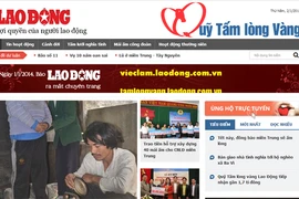 Báo Lao động ra mắt giao diện mới chuyên trang Tấm lòng vàng