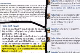 Vietnam’s Next top model "nóng" vì cãi nhau trên Facebook