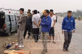  Đi bộ trên quốc lộ bị môtô đâm chết