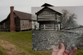 Thú vị với những bức ảnh đan xen quá khứ và hiện tại