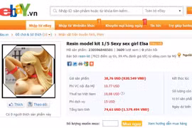 Chợ “người lớn” online công khai hoạt động