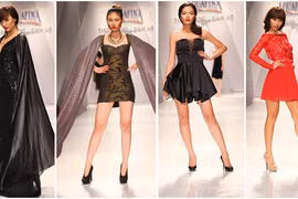 50 người mẫu đình đám "đọ chân" trên sàn diễn