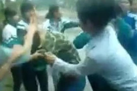Đã xác định được nhóm "nữ quái" đánh nhau tập thể