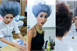 "Hoảng hồn" với tạo hình kinh dị của thí sinh Next Top