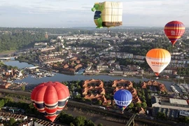 Ngày hội khinh khí cầu quốc tế ở Bristol