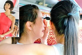 Bị Xuân Lan "lừa", thí sinh Top Model khóc nức nở