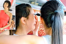 Bị Xuân Lan "lừa", thí sinh Top Model khóc nức nở