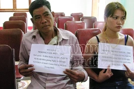 Hai cha con rủ nhau buôn người qua biên giới