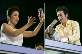 Mỹ Linh, Hoài Linh, Thanh Bạch thi nhau trổ tài ảo thuật