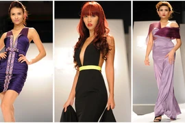 Hồng Quế đọ dáng, khoe chân với Hà Anh, Hoàng Yến