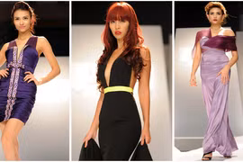 Hồng Quế đọ dáng, khoe chân với Hà Anh, Hoàng Yến