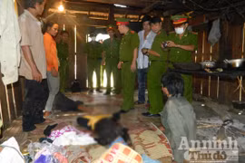 Điều tra một phụ nữ bị thiêu chết trong chòi tranh