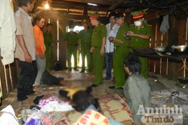 Điều tra một phụ nữ bị thiêu chết trong chòi tranh