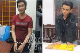 Sợ bại lộ, lao cả xe chở ma túy vào công an để tẩu thoát