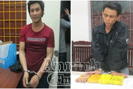 Sợ bại lộ, lao cả xe chở ma túy vào công an để tẩu thoát