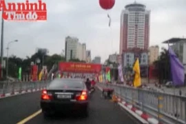Háo hức với cầu vượt ghép đầu tiên của Hà Nội
