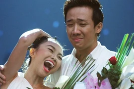 Đoan Trang - Trấn Thành "hoàn hảo" trong đêm giao thừa