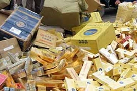 Thu giữ gần 3.000 bao thuốc lá nhập lậu