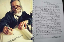 Lần đầu công bố hai nhạc phẩm trong di cảo của nhạc sĩ Văn Cao