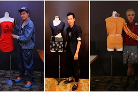 Chiêu "hô biến" áo sơ mi độc đáo của thí sinh Project Runway