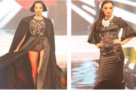 Hoàng Thùy, Lê Thúy ấn tượng trong đêm chung kết