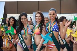 Hoàng Anh kém may mắn ở giải Miss bikini