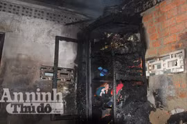 "Bà hỏa" thiêu rụi căn nhà vắng chủ