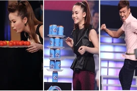 Yến Trang, Bảo Thy "đọ" tài khéo léo với MC Trấn Thành