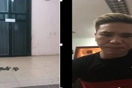 Sau khi nhét tỏi vào miệng cô gái trẻ, 2 thầy cúng đã được gọi đến trợ giúp Châu Việt Cường