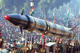 Ấn Độ phóng thử thành công tên lửa đạn đạo chiến lược Agni-II 