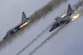 Nga thêm Su-25 sang Syria, oanh kích dữ dội phiến quân ở Damascus