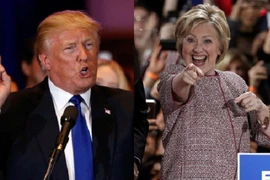 Khẩu chiến giữa ông Donald Trump và bà Hillary Clinton gây "bão dư luận"