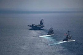 Mỹ - Ấn Độ khai mạc cuộc tập trận PASSEX tại Ấn Độ Dương