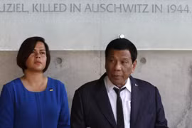 Ông Duterte tuyên bố ra tranh cử phó Tổng thống Philippines