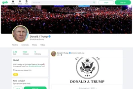 Ông Donald Trump tái xuất trên mạng xã hội