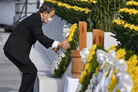 Nhật Bản tưởng niệm 76 năm vụ thả bom nguyên tử xuống Hiroshima