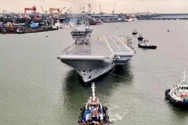 [VIDEO] Ấn Độ bắt đầu thử nghiệm tàu sân bay nội địa INS Vikrant