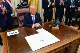 Tổng thống Donald Trump giúp bình thường hóa quan hệ Israel - UAE