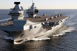Hải quân Anh triển khai tàu sân bay Queen Elizabeth đến biển Nhật Bản